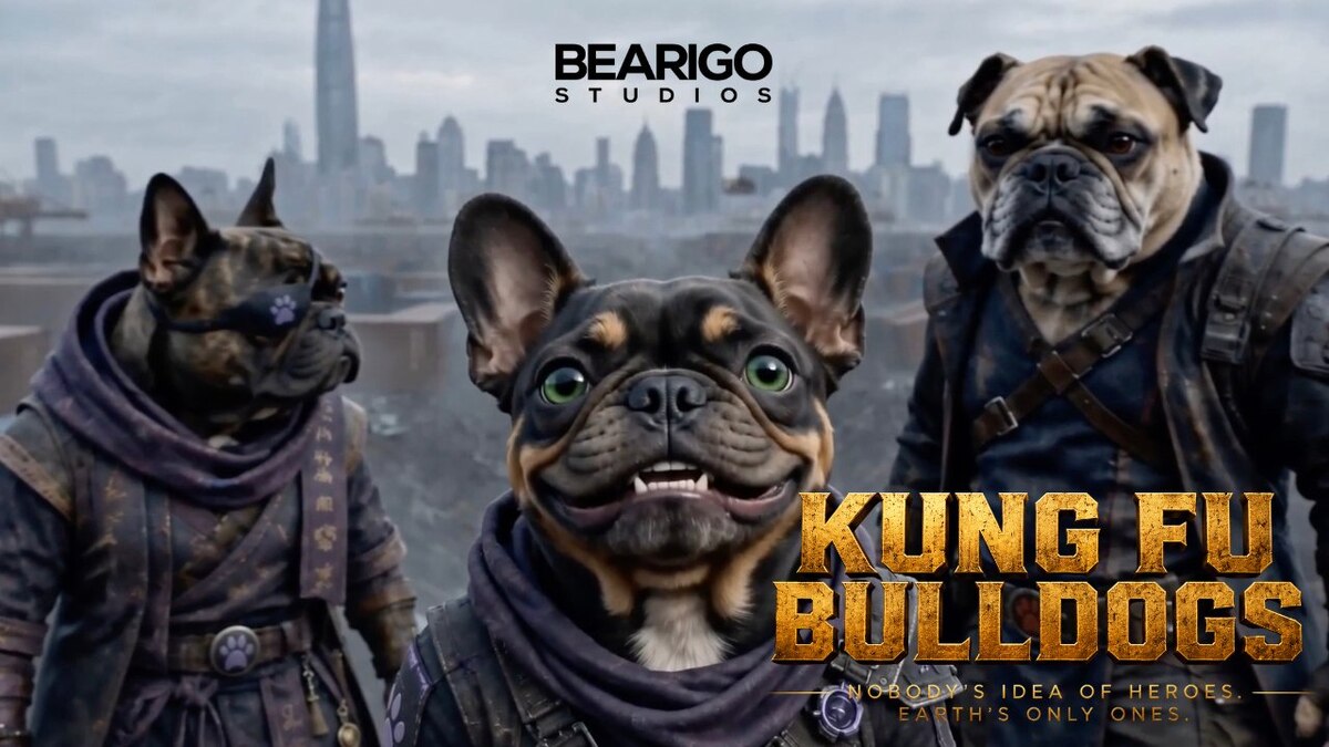 Kung Fu Bulldogs cold intro